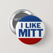 Badge Rond 5 Cm J'Aime Mitt (Devant & derrière)