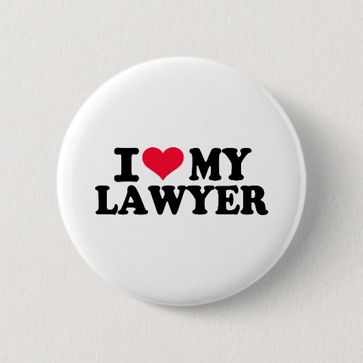 Badge Rond 5 Cm J'aime mon avocat (Devant)