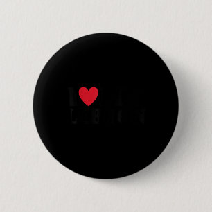 Badge Rond 5 Cm J'Aime Mon Lebron Drôle Je Coeur Mon Lebron Valent