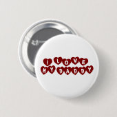 Badge Rond 5 Cm J'aime mon papa (Devant & derrière)
