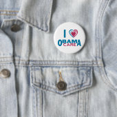 Badge Rond 5 Cm J'aime ObamaCare (En situation)