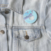 Badge Rond 5 Cm J'aime poney bouton/badge (En situation)