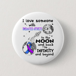 Badge Rond 5 Cm J'aime quelqu'un qui a une prise de conscience de 