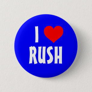 Badge Rond 5 Cm J'aime Rush Limbaugh