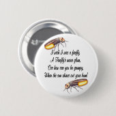 Badge Rond 5 Cm J'aimerais être une luciole (Devant & derrière)