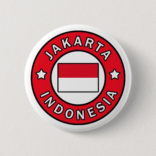 Badge Rond 5 Cm Jakarta Indonésie (Devant)