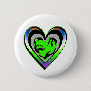 Badge Rond 5 Cm Jalousie