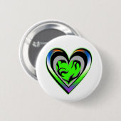 Badge Rond 5 Cm Jalousie (Devant & derrière)