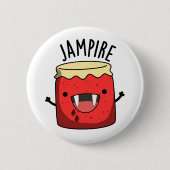 Badge Rond 5 Cm Jam-arbitre Funny Vampire Jam Pun (Devant)
