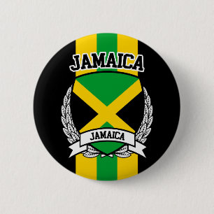 Badge Rond 5 Cm Jamaïque