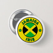 Badge Rond 5 Cm Jamaïque Irie (Devant & derrière)