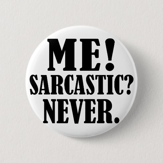 Badge Rond 5 Cm jamais (Devant)