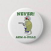 Badge Rond 5 Cm Jamais tatou (Devant)