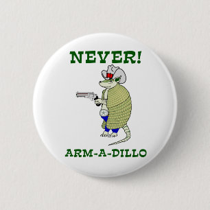 Badge Rond 5 Cm Jamais tatou