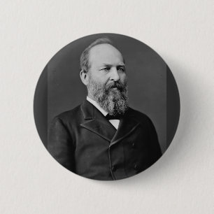Badge Rond 5 Cm James Garfield 20