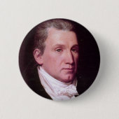 Badge Rond 5 Cm James Monroe (Devant)