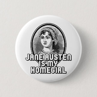 Badge Rond 5 Cm Jane Austen