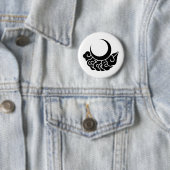 Badge Rond 5 Cm Japanese Family Crest KAMON Symbol (En situation)