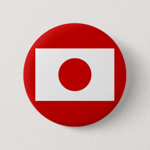 Badge Rond 5 Cm Japanese Flag
