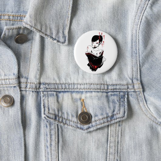 Badge Rond 5 Cm _japanesque (En situation)