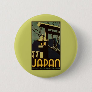 Badge Rond 5 Cm Japon