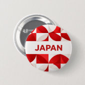 Badge Rond 5 Cm Japon (Devant & derrière)