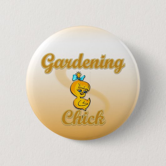 Badge Rond 5 Cm Jardin (Devant)