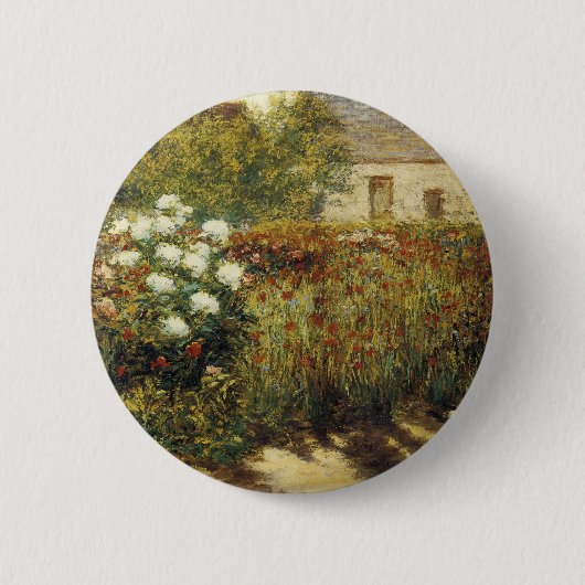 Badge Rond 5 Cm Jardin de Giverny (Devant)