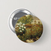 Badge Rond 5 Cm Jardin de Giverny (Devant & derrière)