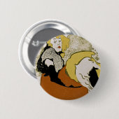 Badge Rond 5 Cm Jardin de Paris (Devant & derrière)