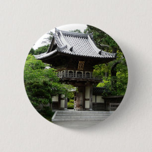 Badge Rond 5 Cm Jardin japonais de thé à San Francisco