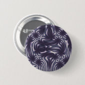 Badge Rond 5 Cm Jardin Violet (Devant & derrière)