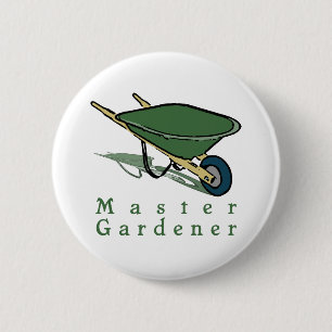 Badge Rond 5 Cm Jardinier principal