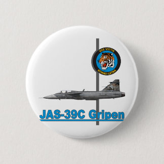 Badge Rond 5 Cm jas-39 Gripen NTM 2009
