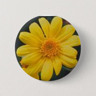 Badge Rond 5 Cm jaune