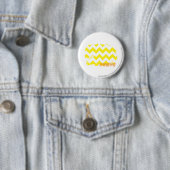 Badge Rond 5 Cm Jaune 2 de zigzag (En situation)