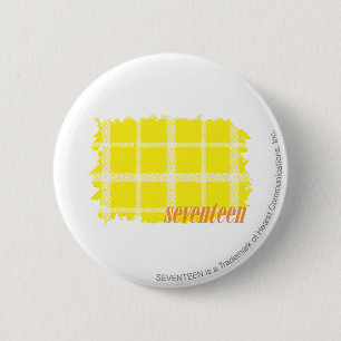 Badge Rond 5 Cm Jaune 3 de plaid