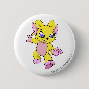 Badge Rond 5 Cm Jaune d'Acara