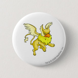 Badge Rond 5 Cm Jaune d'aire