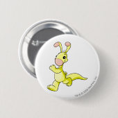 Badge Rond 5 Cm Jaune de Blumaroo (Devant & derrière)