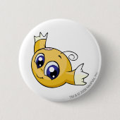 Badge Rond 5 Cm Jaune de Kiko (Devant)