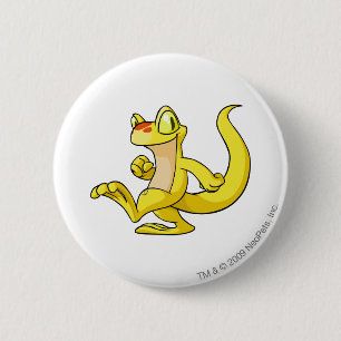 Badge Rond 5 Cm Jaune de Techo