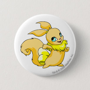 Badge Rond 5 Cm Jaune d'Usul