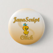 Badge Rond 5 Cm JavaScript Chick (Devant)