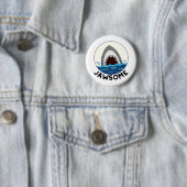 Badge Rond 5 Cm Jawsome Funny Shark Teeth Pun (En situation)