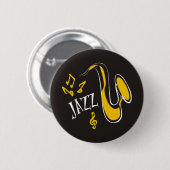 BADGE ROND 5 CM JAZZ (Devant & derrière)