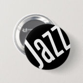 Badge Rond 5 Cm Jazz (Devant & derrière)