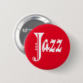 Badge Rond 5 Cm Jazz (Devant & derrière)