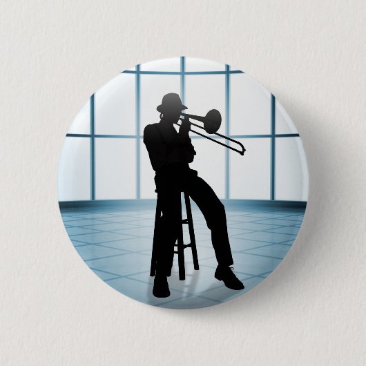 Badge Rond 5 Cm Jazz frais 1 (Devant)