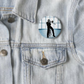 Badge Rond 5 Cm Jazz frais 1 (En situation)